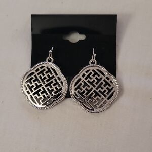 Elegant Silver Dangle Earrings